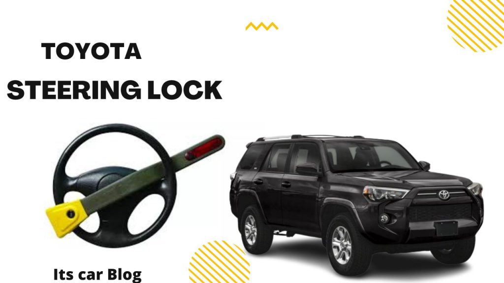 How To Disable Steering Wheel Lock Of Toyota
